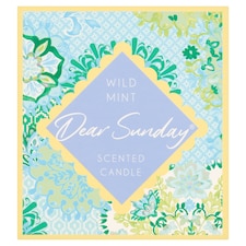 TESCO DEAR SUNDAY WILD MINT CANDLE 125G