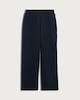image 4 of OH ME OH MY Cotton Rich Wide Leg Joggers in Navy