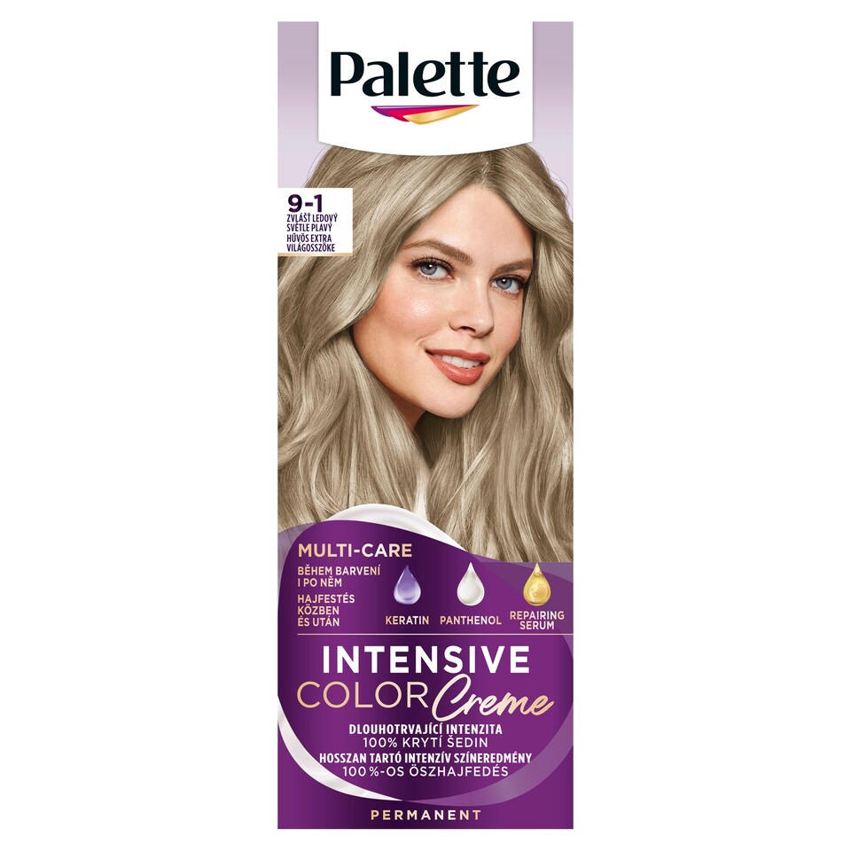 image 1 of Palette Intensive Color Creme Hair Color Especially Icy Medium Fawn 9-1