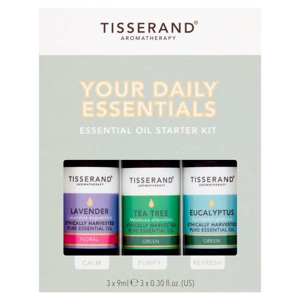 Tisserand Lavender Daily Essential Oil Kit 3X9ml