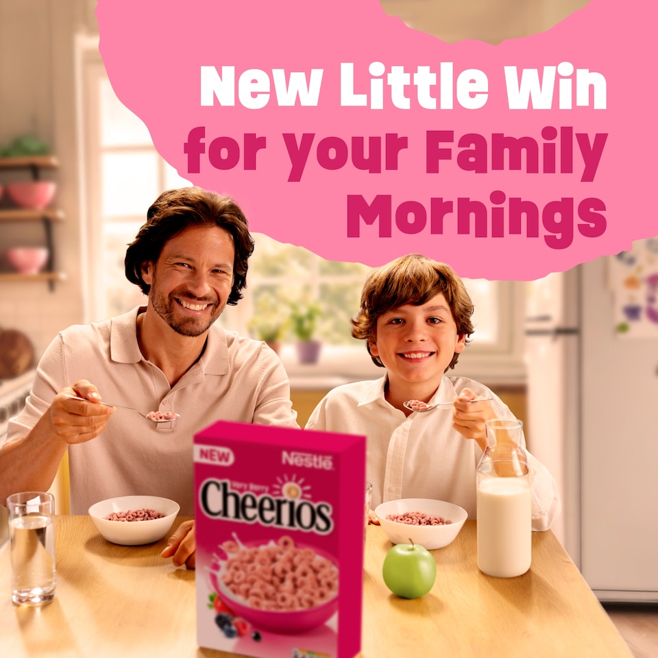 image 1 of Cheerios Very Berry Multigrain Breakfast Cereal 435g