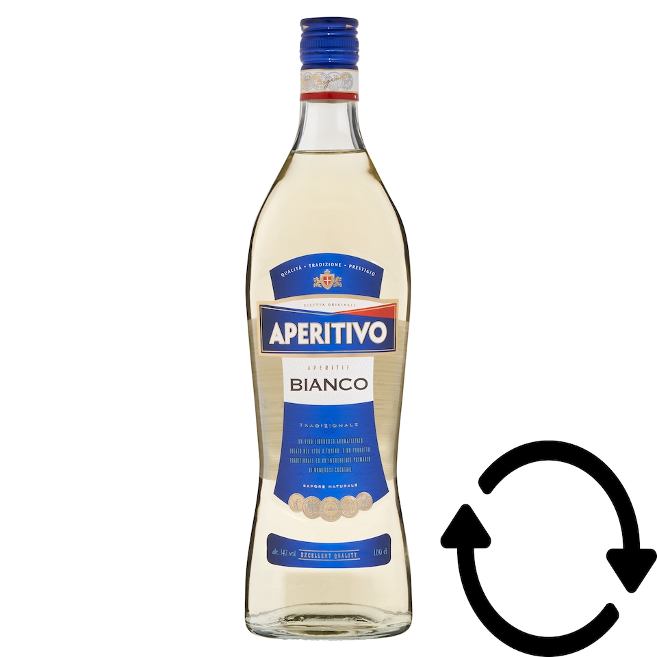 Aperitivo Bianco ízesített boralapú ital 14% 1 l