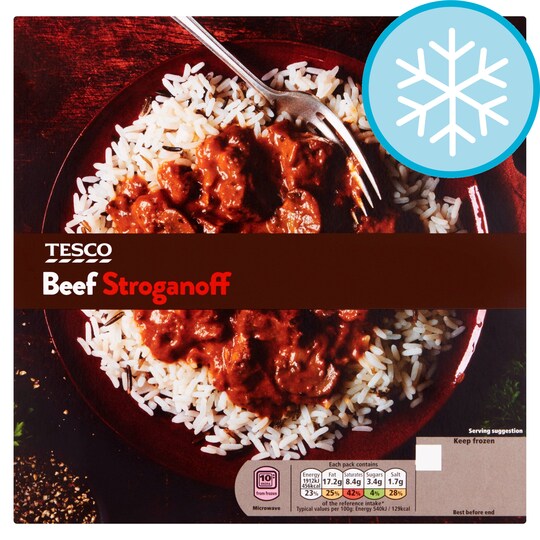 Tesco Beef Stroganoff 400g Tesco Groceries