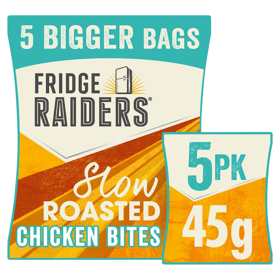  Fridge Raiders Slow Roasted Chicken Bites 5x45g