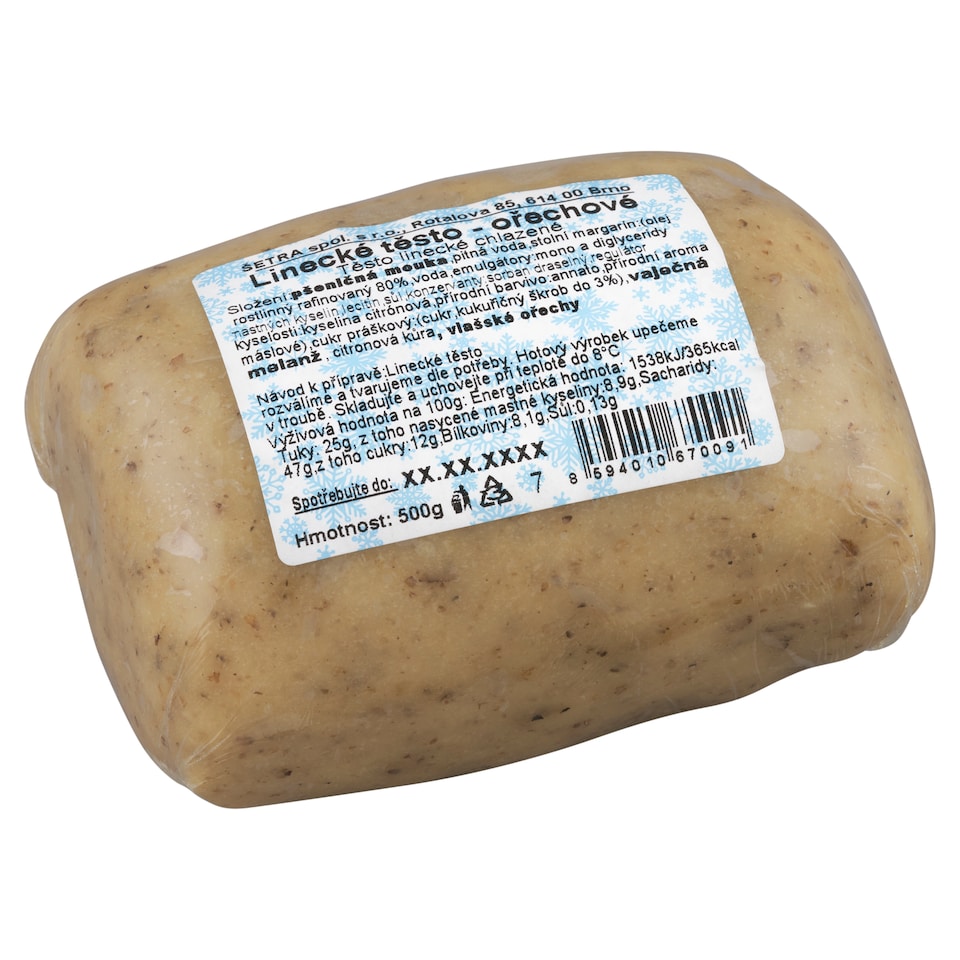 Šetra Linz Walnut Dough 500g