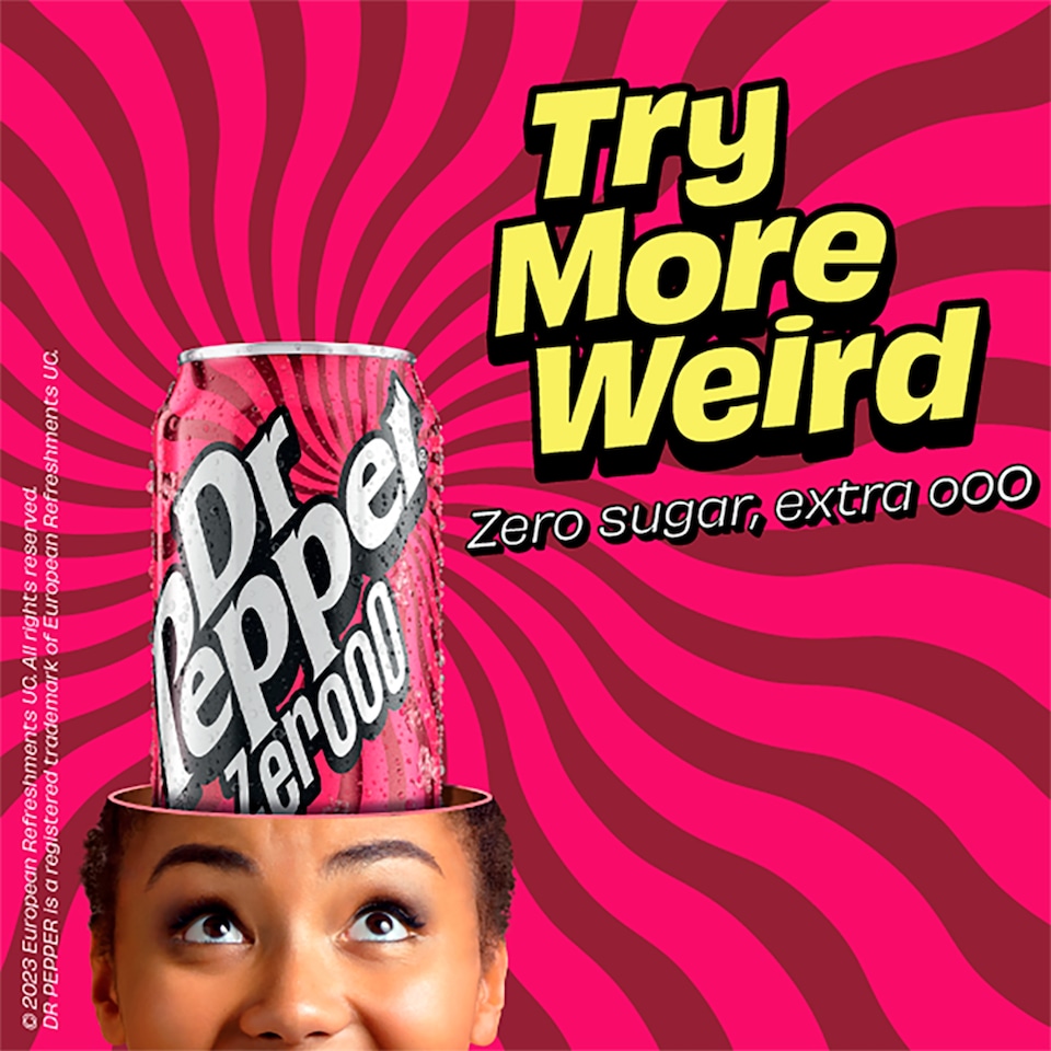 image 1 of Dr Pepper Zero 8 x 330ml