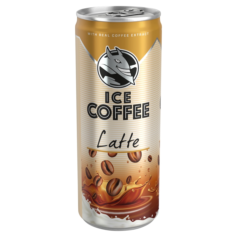 HELL Ice Coffee Latte UHT ital tejjel és kávékivonattal 250 ml  1. kép