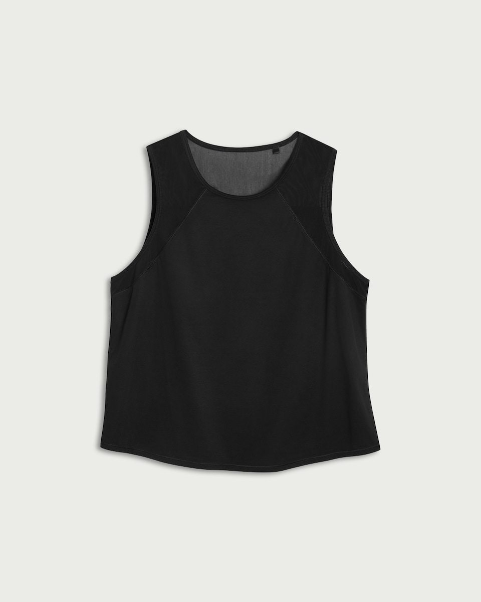 image 1 of F&F Active ULTRAMOVE Mesh Vest in Black