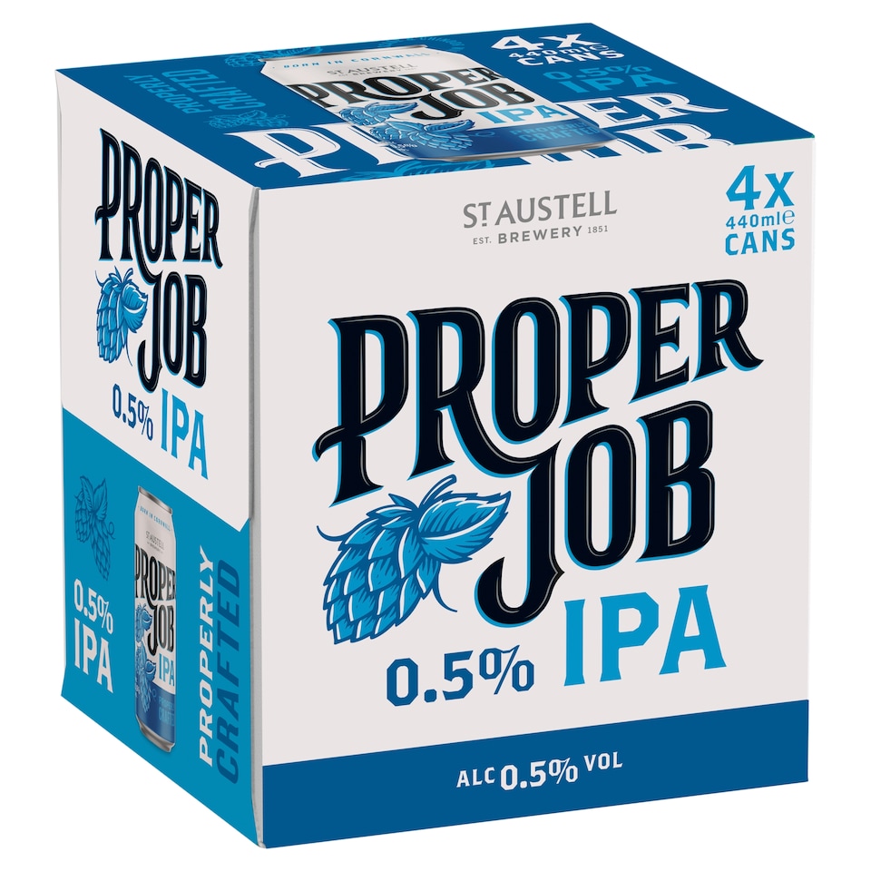 Proper Job IPA 0.5% 4x440ml