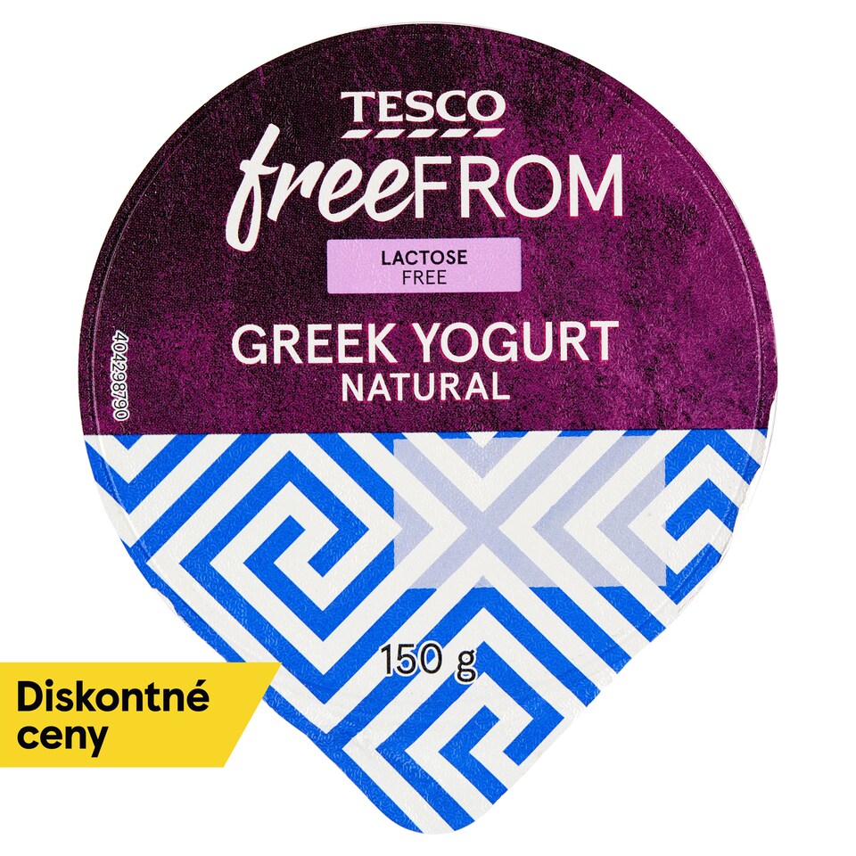 Tesco Free From Lactose Free Greek Yogurt Natural 150 g