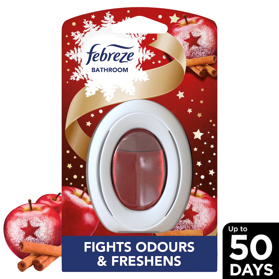 image 1 of Febreze Bathroom Air Freshener Spiced Apple 7.5Ml