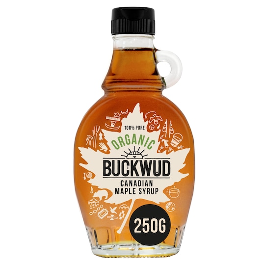 Buckwud Organic Maple Syrup 250G Tesco Groceries