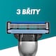 Obrázek 2 pro produkt Gillette Mach3 Náhradní Holicí Hlavice Pro Muže,Gillette Se 3 Břity