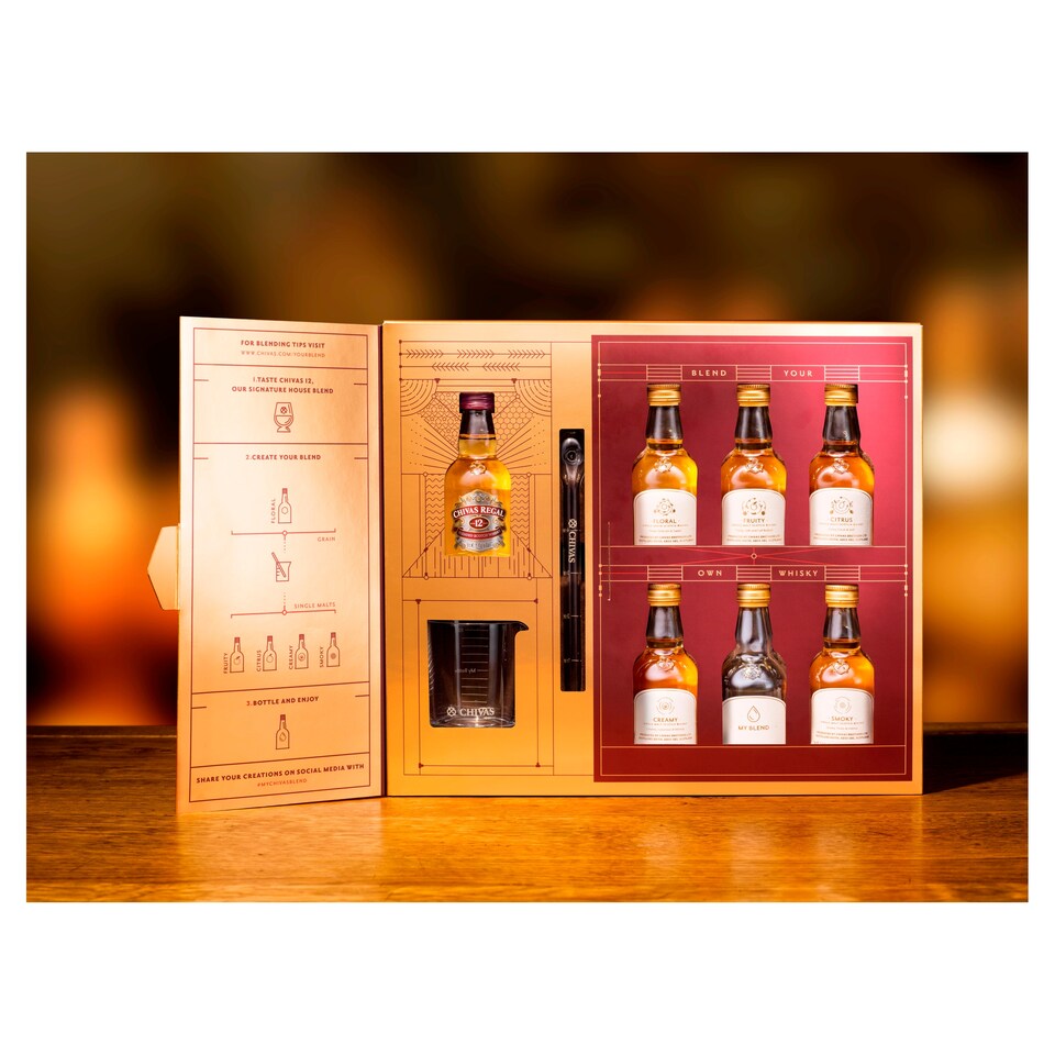 image 1 of Chivas Scotch Whisky Blending Kit 6 X 5Cl