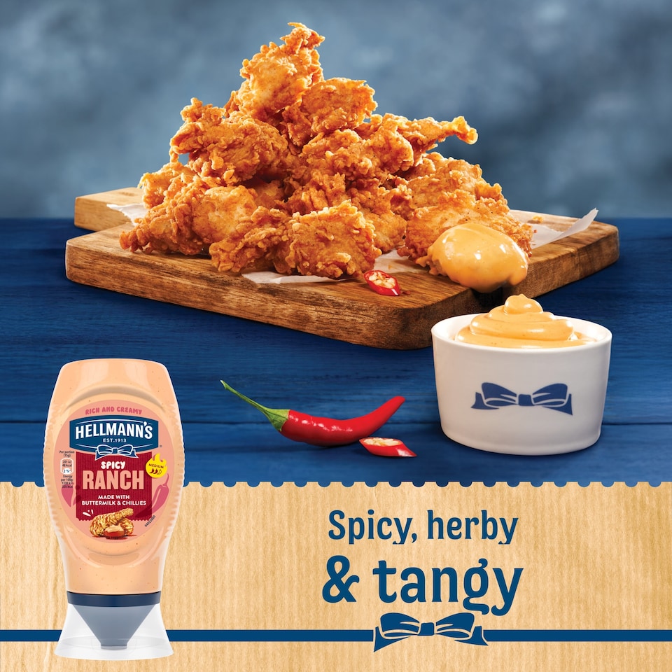image 1 of Hellmann's Spicy Ranch Mayo 245g