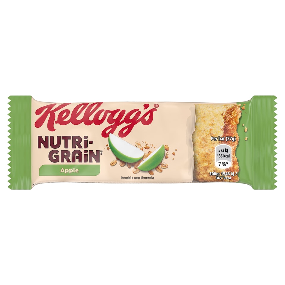 Kellogg's Nutri-Grain Bars Apple 37G