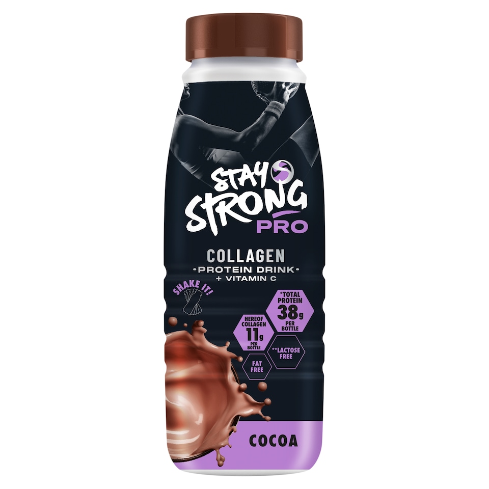 Stay Strong Pro UHT Lactose-Free Collagen Protein Drink with Cocoa 0,5 l