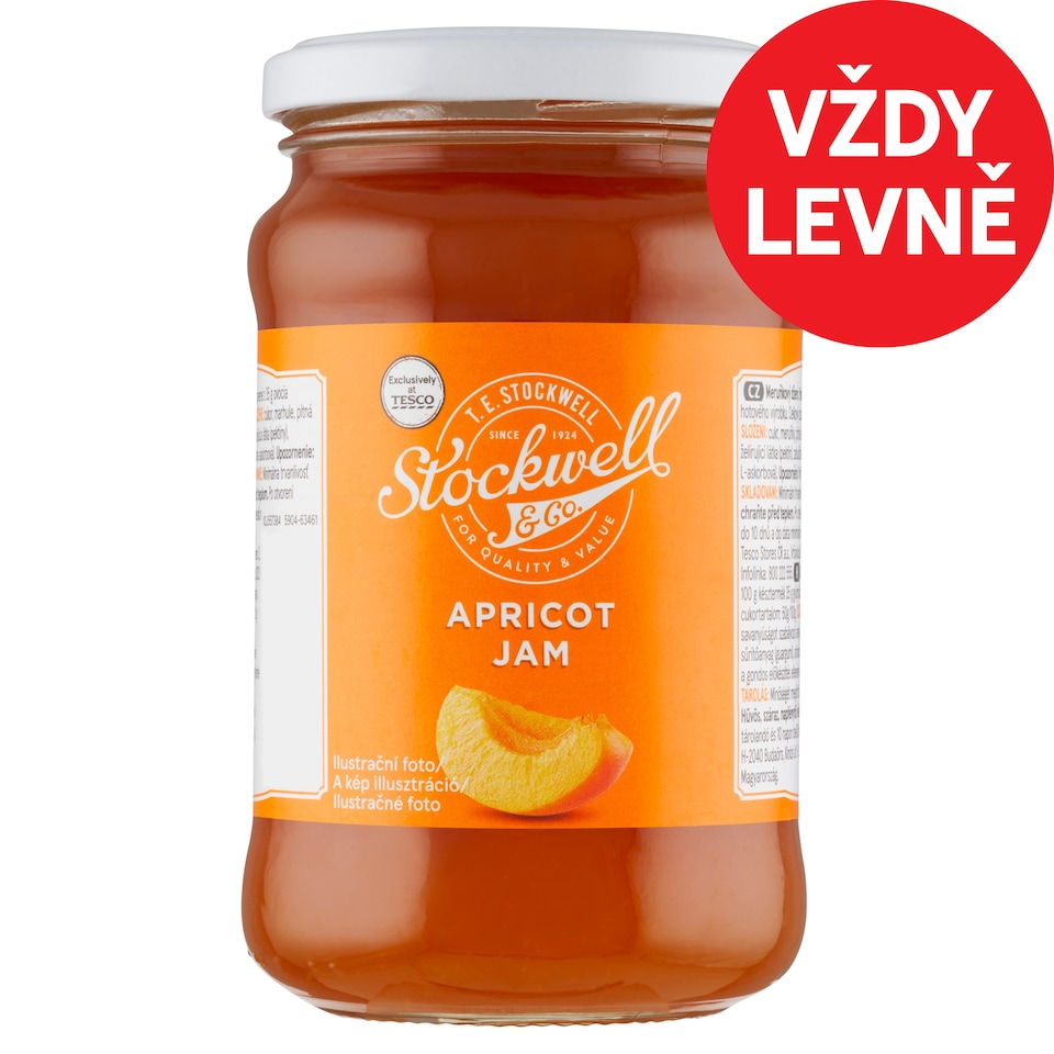 Stockwell & Co. Apricot Jam 450g
