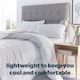image 2 of Silent Night Summer Cool 4.5 Duvet Single