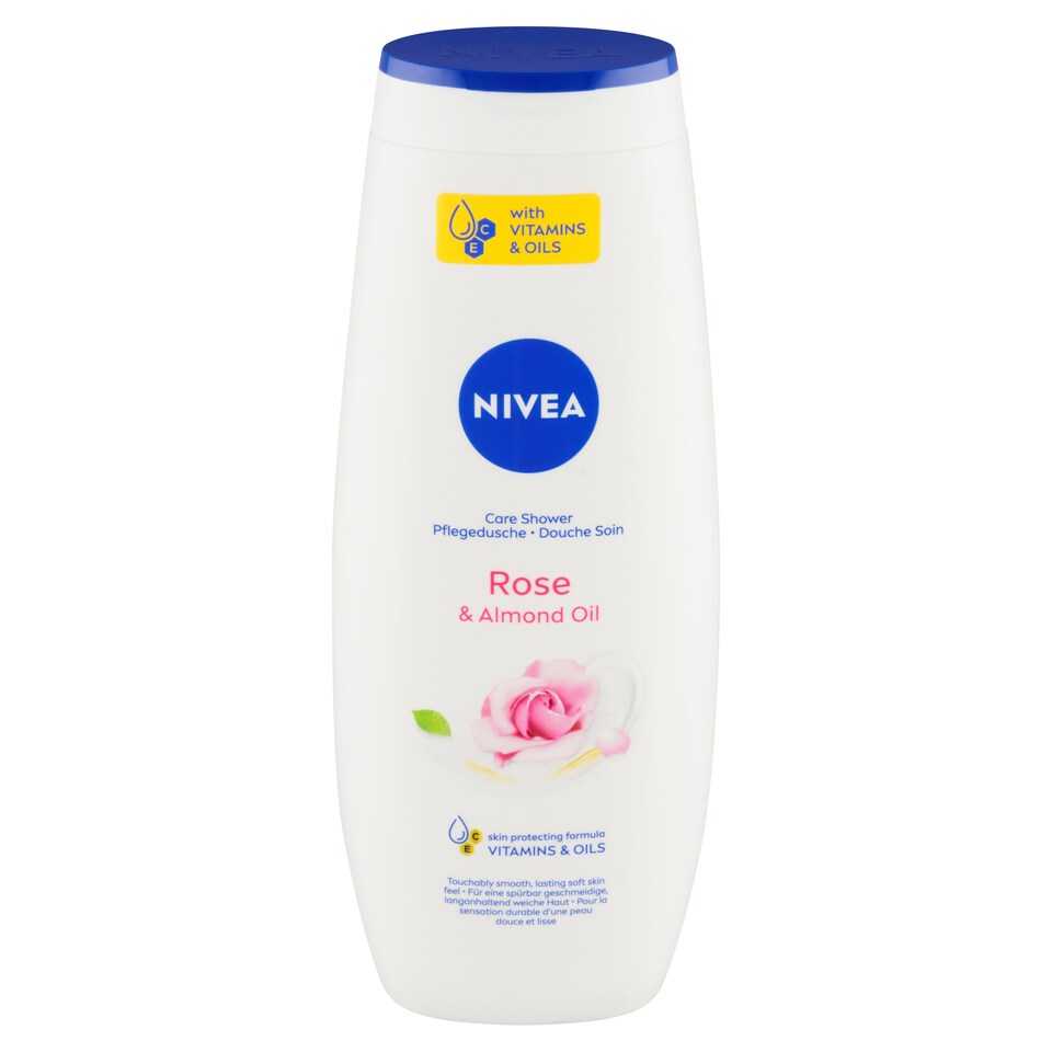 obrázok 1 z Nivea Rose & Almond Oil Ošetrujúci sprchovací gél 500 ml