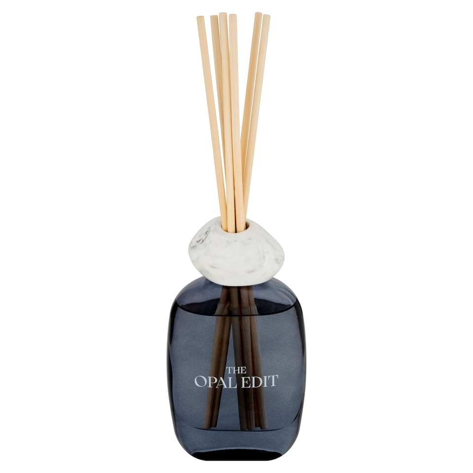 image 1 of F&F Home Opal Edit Black Leather Reed Diffuser 100Ml
