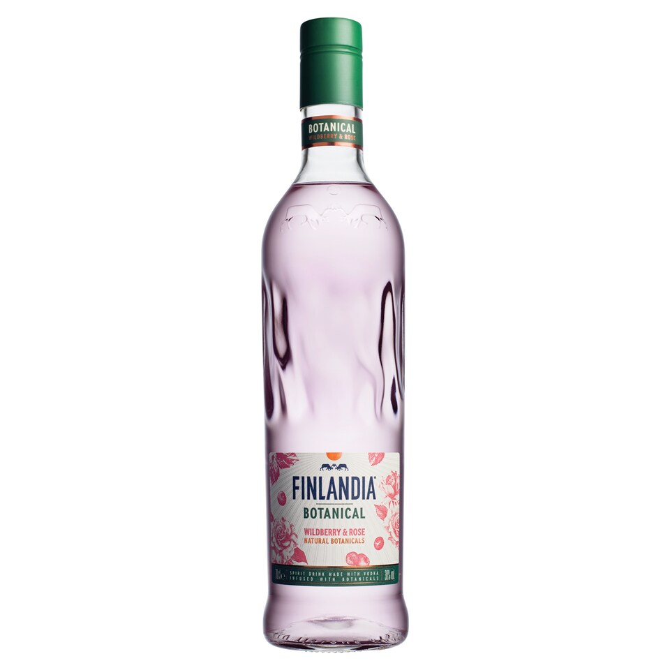 Finlandia Botanical lihovina na bázi vodky s příchutí lesních plodů a růže 700ml