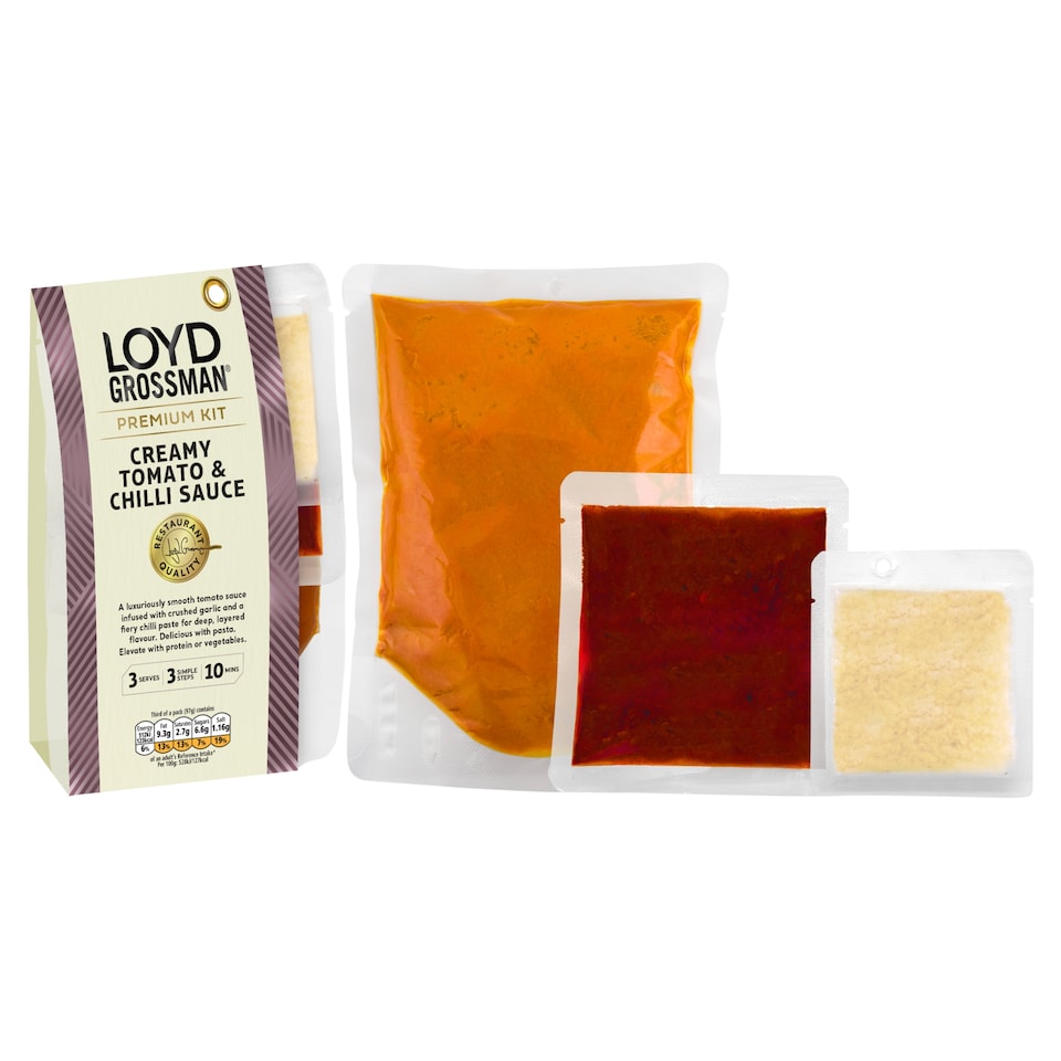 image 1 of Loyd Grossman Creamy Tomato & Chilli Sauce 290G
