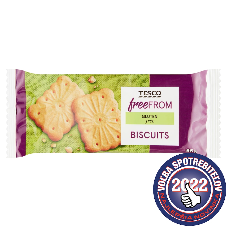 Tesco Free From Gluten Free Biscuits 55 g