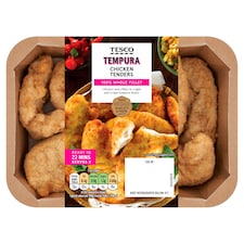 Tesco Tempura Chicken Tenders 320g