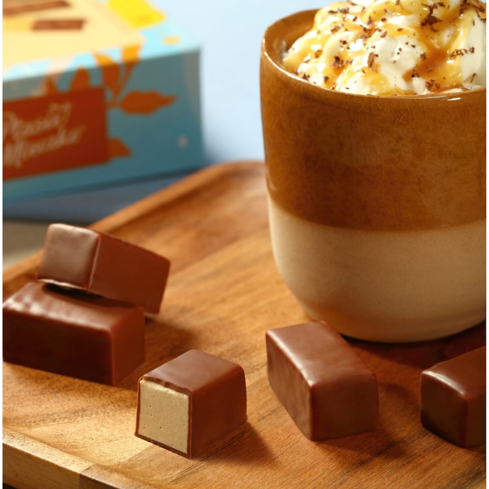 image 1 of Wedel Salted Caramel Flavour Marshmallows In Milk Chocolate 340g