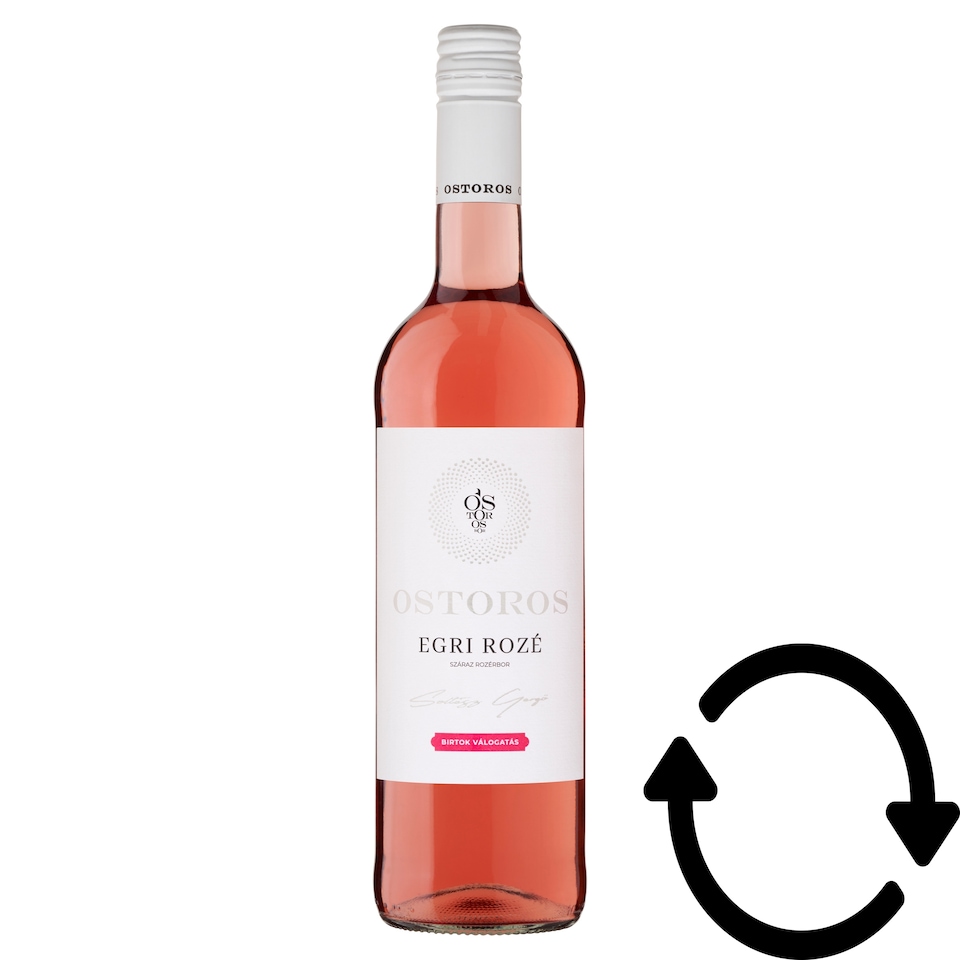 image 1 of Ostorosbor Egri Rosé Dry Rose Wine 12% 750 ml