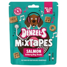 Denzel's Mixtapes - Salmon & Mixed Berries Dog Treats 90g