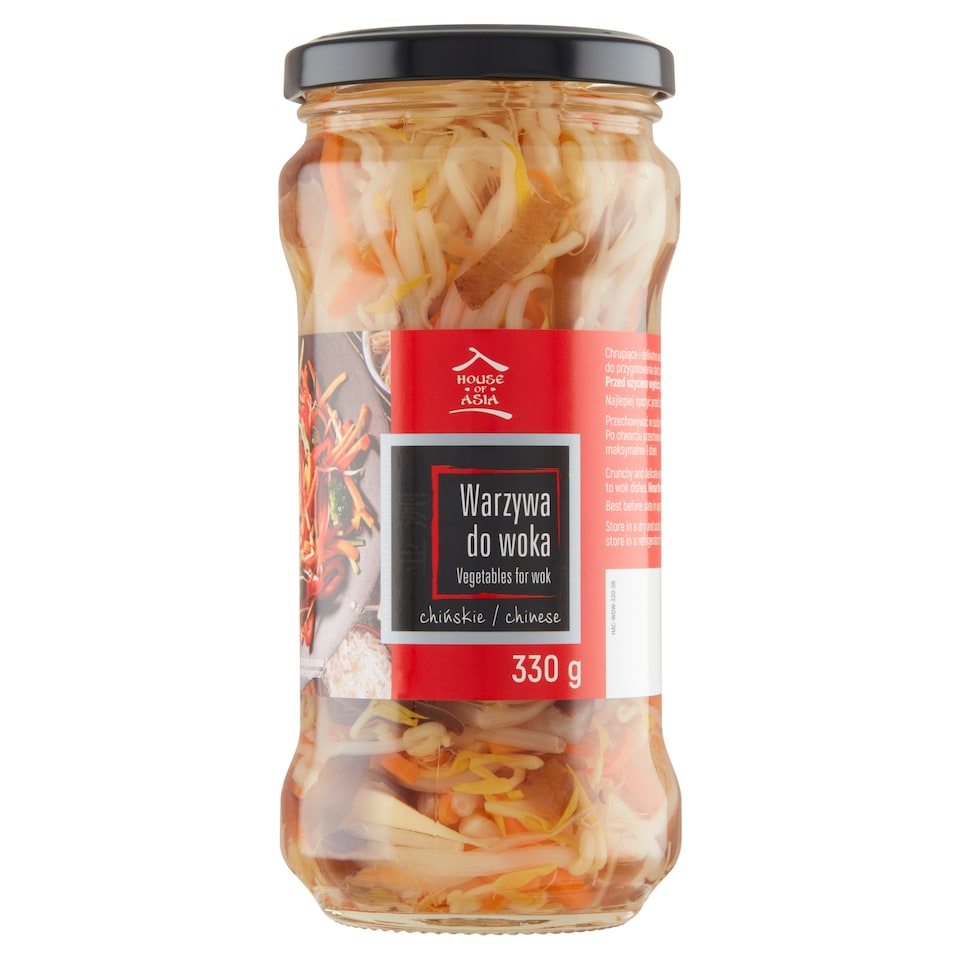 House of Asia MIXED VEGETABLES IN JAR 330G