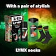 image 2 of Lynx Africa Bodyspray, Jungle Fresh Body Wash & Socks Gift Set