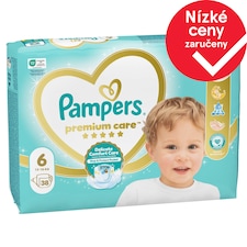 Pampers Premium Care Velikost 6, 38 Dětské Plenky, 13kg-18kg