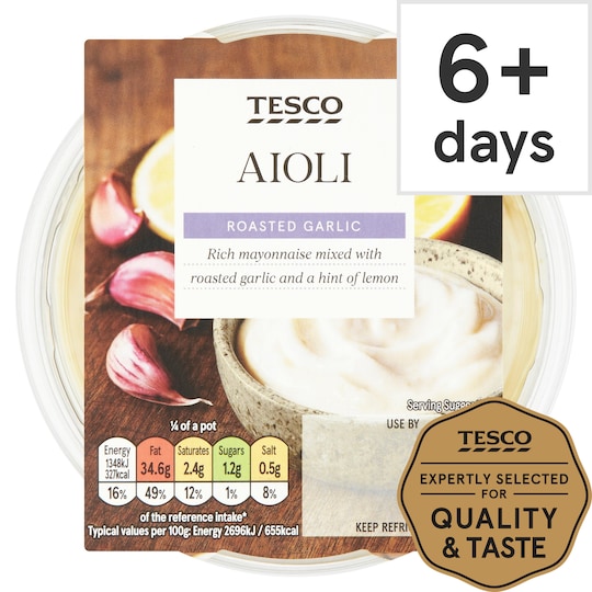 Tesco Aioli Dip 200G Tesco Groceries