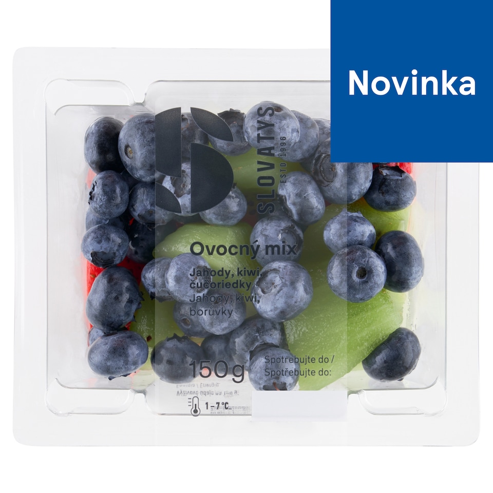 Slovatys Fruit Mix Strawberries, Kiwi, Blueberries 150 g