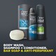 image 4 of Dove Men Plus Care With Canvas Wash Bag Gift Set