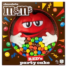 M&M's Chocolate Red's Party Cake