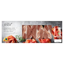 Tesco Finest Bruschetta with Iberico Cheese & Serrano Ham 168g