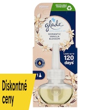 Glade Romantic Vanilla Blossom elektrický tekutý osviežovač vzduchu náplň 20 ml