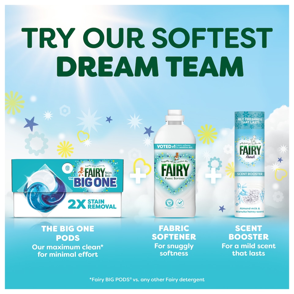 image 1 of Fairy Fabric Softener XL Pack 85 washes 2.635l