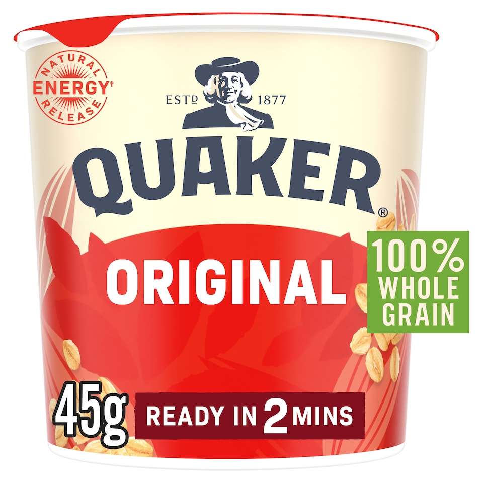 image 1 of Quaker Oat So Simple Original Porridge Pot 45g