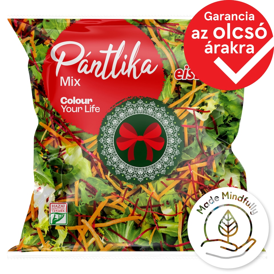 Eisberg Pántlika Mix friss saláta- és zöldségkeverék 190 g
