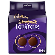 Cadbury Darkmilk Chocolate Giant Buttons Bag 105g