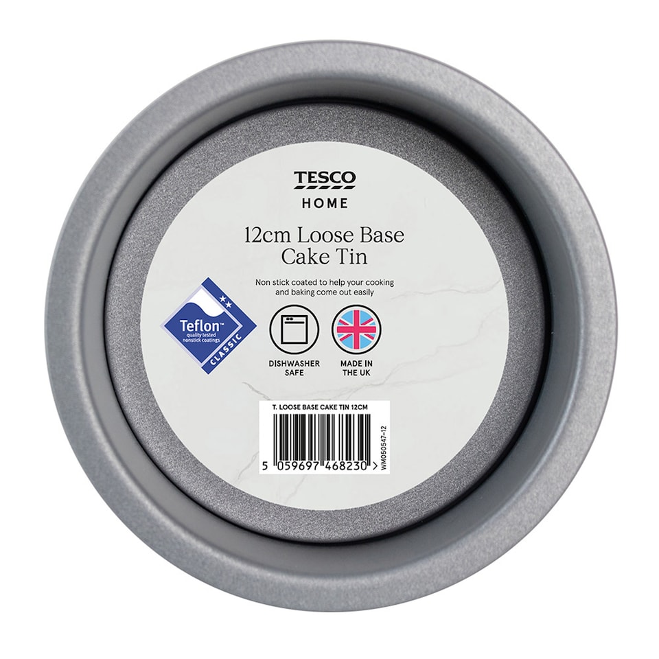 Tesco Loose Base Cake Tin 12Cm