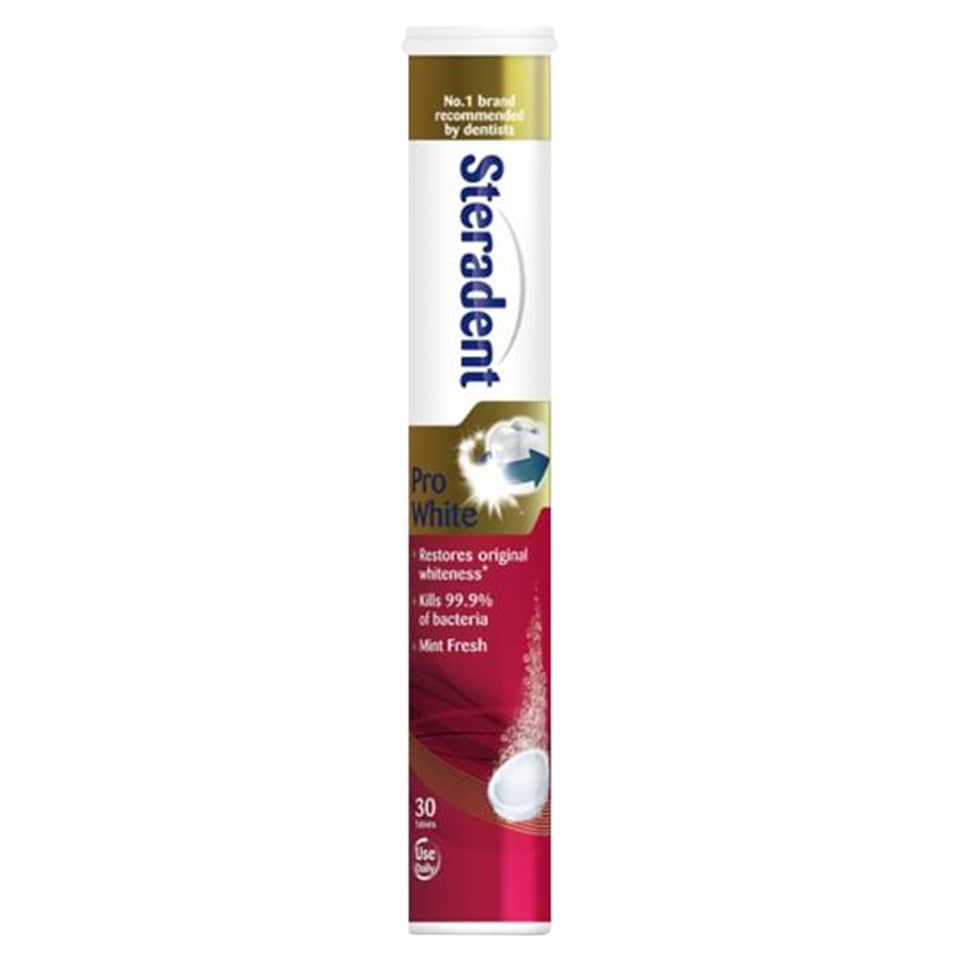 image 1 of Steradent Pro White 30
