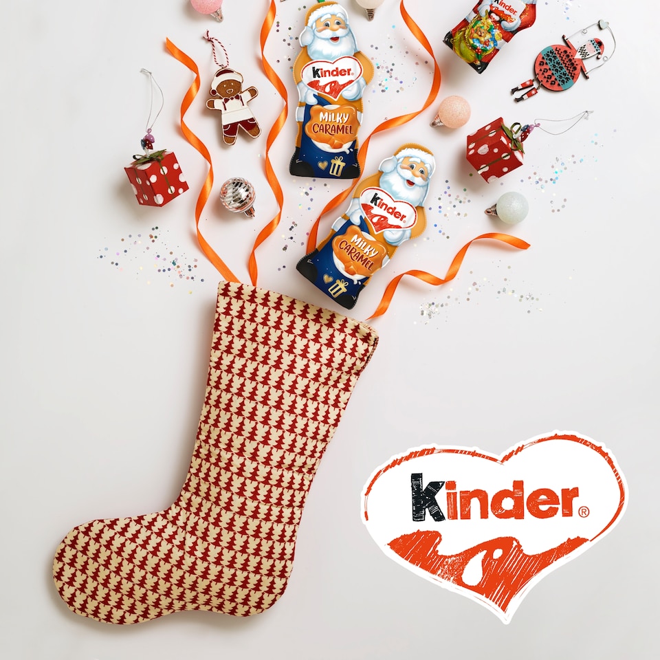 image 1 of Kinder Santa claus milky caramel 110 g