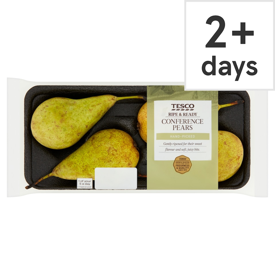 Tesco Ready to Eat Conference Pears 4 Pack