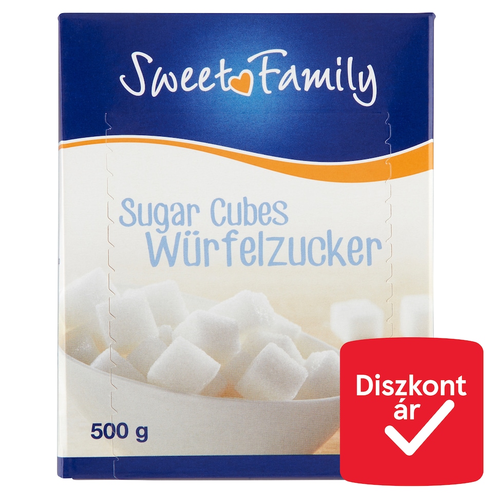 Sweet Family kockacukor 500 g